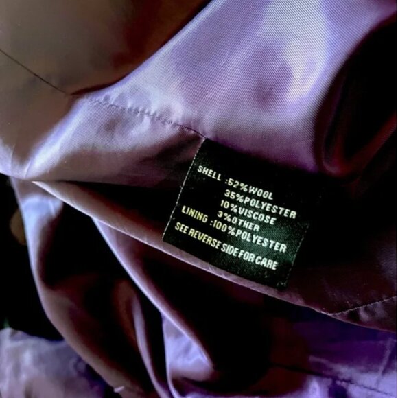 Steve Madden Wool Blend Peacoat S EUC - Picture 4 of 9